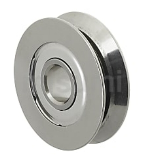 С V-образной канавкой