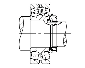 Дюймовые контргайка и стопорная шайба